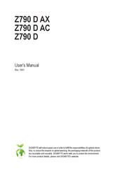 Gigabyte Z790 D AX User Manual