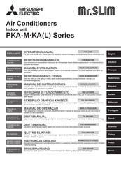 Mitsubishi Electric Mr. SLIM PKA-M KA Series Operation Manual
