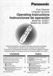 Panasonic EH-2571 Operating Instructions Manual