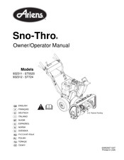 Ariens Sno-Thro 932311 Owner's/Operator's Manual