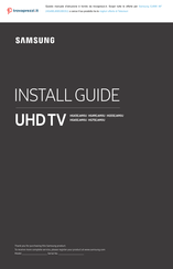 Samsung HG49EJ690U Install Manual