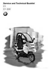 BMW C1 200 Service And Technical Manual