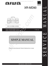 Aiwa XR-MD90 Service Manual