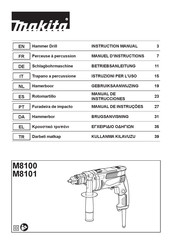 Makita M8101K Instruction Manual