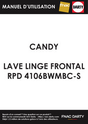 Candy RPD 4106BWMBC-S Manual