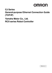 Omron SYSMAC CJ2H-CPU6 EIP Series Connection Manual