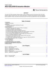 Texas Instruments ADC12DL3200EVM User Manual