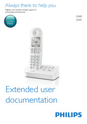 Philips D4001W/90 Extended User Documentation