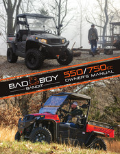 Bad Boy 750cc Owner's Manual