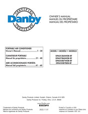 Danby DPA053B4WDB-RF Owner's Manual