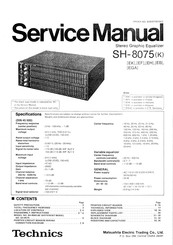 Technics SH-8075 EB Service Manual