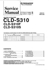 Philips CLD-S310S Service Manual