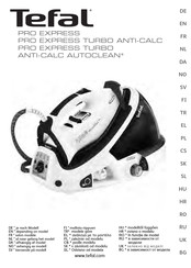 TEFAL Pro Express Turbo Anti-Calc Autoclean Manual