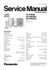 Panasonic SA-PM29E Service Manual