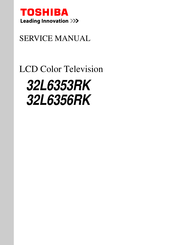 Toshiba 32L6353RK Service Manual