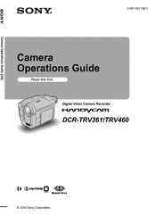 Sony DCR-TRV460 - Digital Handycam Camcorder Operation Manual
