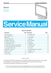 Insignia NS-46E570A11 Service Manual