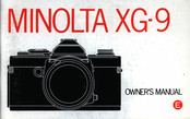 Minolta XG-9 Owner's Manual