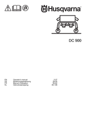 Husqvarna DC 900 Operator's Manual