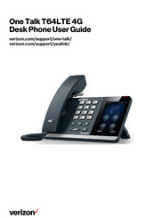 Verizon One Talk T64LTE 4G User Manual