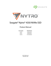 Seagate Nytro 4350 NVMe Product Manual