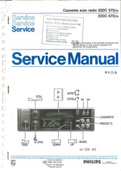 Philips 22DC 670/00 Service Manual