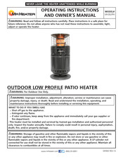 Mr. Heater MH30LPPH Operating Instructions And Owner's Manual