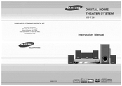 Samsung HT-P38 Instruction Manual