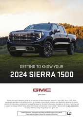 GMC SIERRA 1500 2024 Getting To Know Your