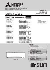 Mitsubishi Electric Mr. SLIM PKA Series Service Manual