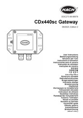 Hach CDx440sc User Instructions