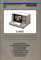 Philips D 6450 Manual