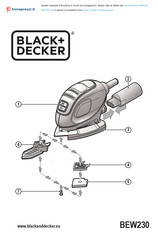 Black & Decker BEW230 Original Instructions Manual