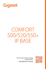 Gigaset COMFORT 500A IP flex Manual