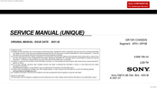 Sony FW-752BZ30J Service Manual