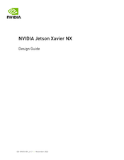 Nvidia JETSON XAVIER NX Design Manual