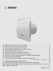 Bosch 1500 Instruction Manual