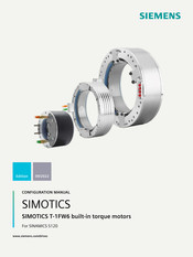 Siemens SIMOTICS T-1FW6 Configuration Manual