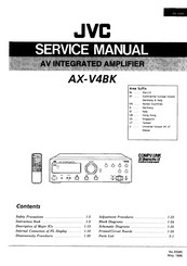 JVC AX-V4BK Service Manual