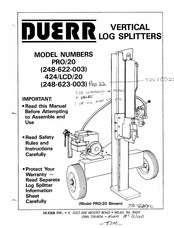 DUERR Duerr 248-623-003 Manual