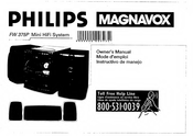 Philips Magnavox FW 375P Owner's Manual