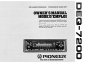 Pioneer DEQ-7200 Owner's Manual