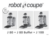 Robot Coupe J 80 Buffet Operating Instructions Manual