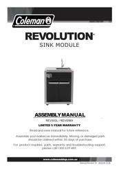 Coleman REVOLUTION REVSIMA Assembly Manual