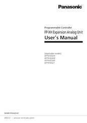 Panasonic AFPXHEDA4 User Manual