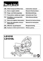 Makita LS1018LX4 Instruction Manual