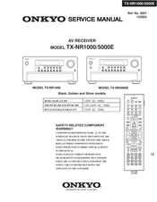 Onkyo TX-NR5000E Service Manual