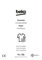Beko B3T67249WBPB User Manual