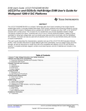 Texas Instruments UCC217 QDWEVM-054 Series User Manual