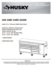Husky H72MWC10BLK-SC Use And Care Manual